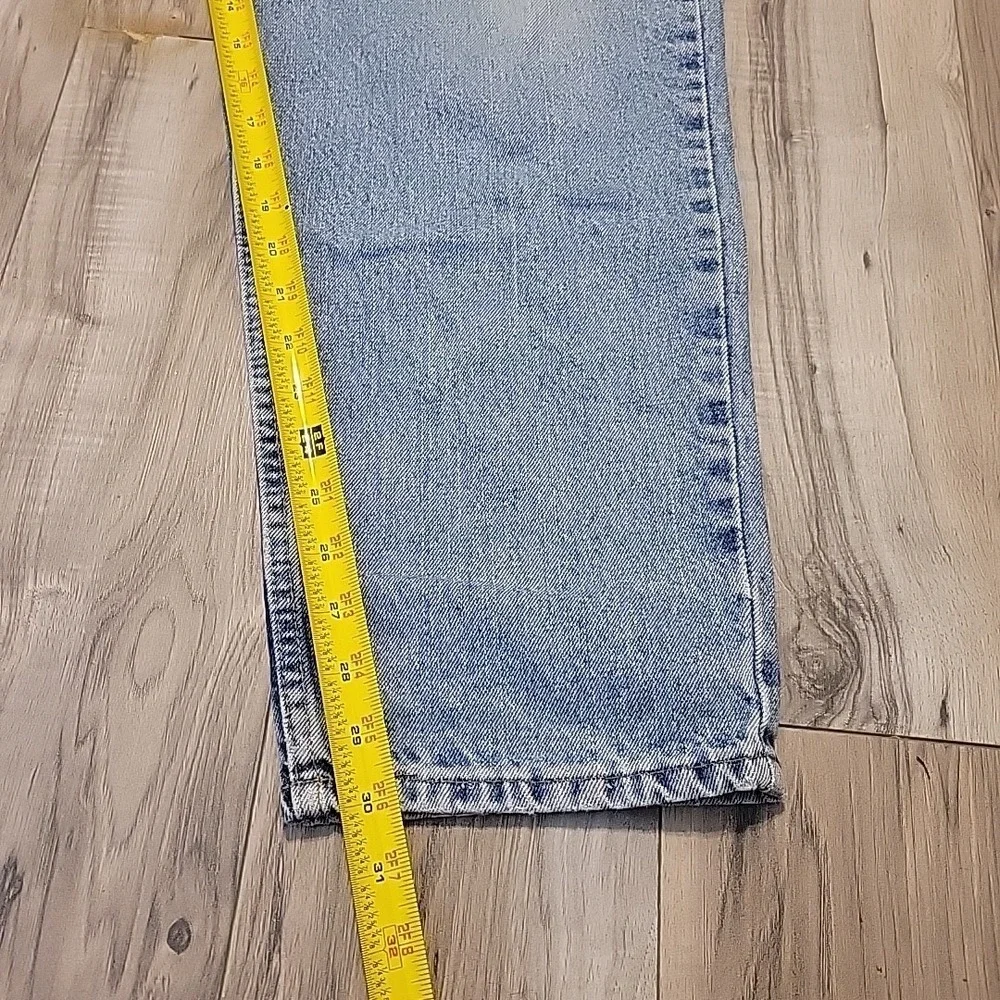 Levi's 550 Jeans Mens 42x30 Tag 40x30 Actual Blue Relaxed Fit‎ Tapered Denim VGT